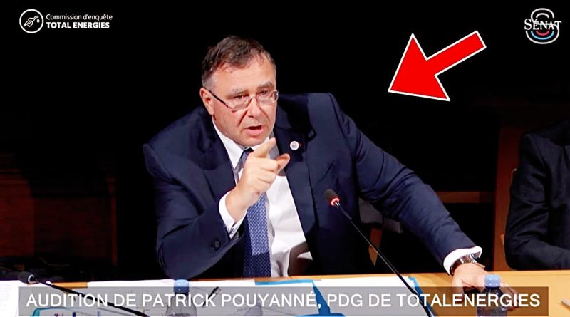 Le PDG de TotalEnergies crée le trouble au Sénat en s'exprimant