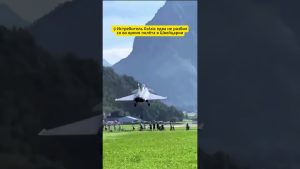 Le Rafale échappe à un crash lors d'un vol en Suisse