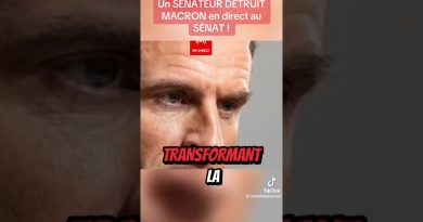 Le Sénat français révèle la vérité