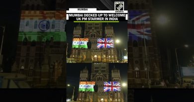 Le bâtiment historique de Mumbai illuminé pour la visite de Starmer