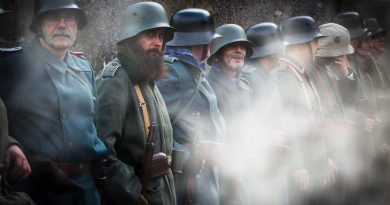 Le fort de Meroux, près de Belfort, théâtre d'une reconstitution des combats lors de la Première Guerre mondiale - ICI