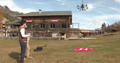 "Le gain de temps est évident" : comment le drone peut révolutionner l'aide aux personnes en montagne