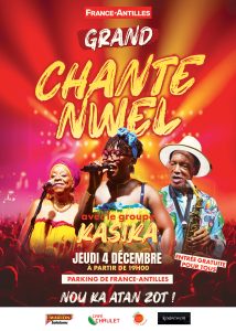 Le groupe Kasika débarque chez France-Antilles pour un Grand Chanté Nwèl