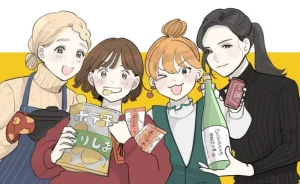 Le manga Quatre filles et une coloc aux éditions Delcourt/Tonkam