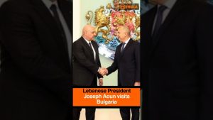 Le président libanais Joseph Aoun en visite en Bulgarie