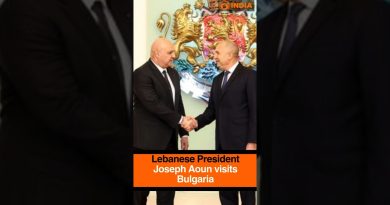 Le président libanais Joseph Aoun en visite en Bulgarie