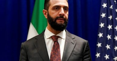 Le président syrien Ahmad al-Chareh arrive aux Etats-Unis