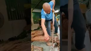 Le processus complet de fabrication des balais artisanaux