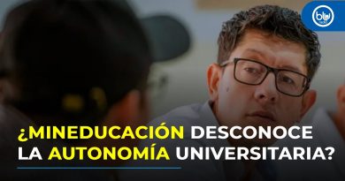 Le rector de l'Université Nationale dénonce l'entrée du MinEducación