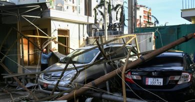 Le typhon Kalmaegi fait cinq morts au Vietnam, après 188 aux Philippines