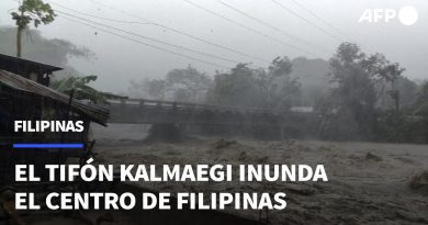 Le typhon Kalmaegi inonde le centre des Philippines, 20 morts