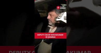 Le vice-CM du Karnataka, DK Shivakumar, à Mumbai pour un événement