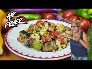 Légumes rôtis à la provençale : l'été dans mon air fryer