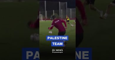 L'équipe de Palestine s'entraîne à Bilbao avant le match contre le Pays Basque