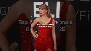 Les 5 artistes féminines les plus riches en 2025 ❤️‍🔥