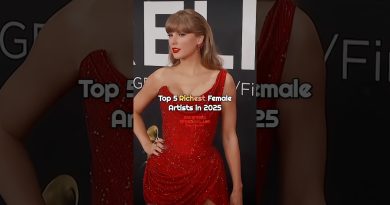 Les 5 artistes féminines les plus riches en 2025 ❤️‍🔥