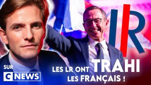 Les LR ont trahi les Français, selon Erik Tegnér sur CNews