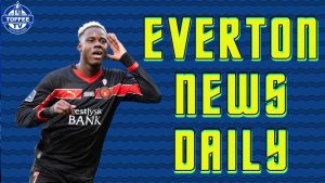 Les Toffees toujours en lice pour un jeune attaquant prometteur