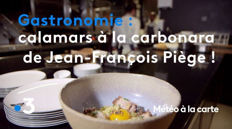 Les calamars à la carbonara de Jean-François Piège !