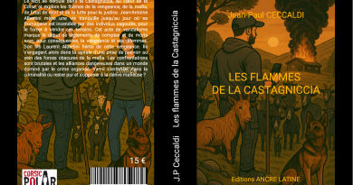 Les flammes de la Castagniccia, écrit par Jean-Paul Ceccaldi - Ile noire 