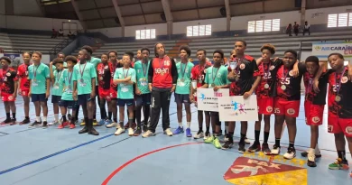 Les jeunes mis à l'honneur avec le Trophée des Champions de handball au palais des sports du Lamentin
