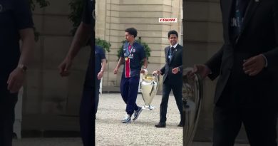 Les joueurs du PSG rencontrent Emmanuel Macron à l'Élysée