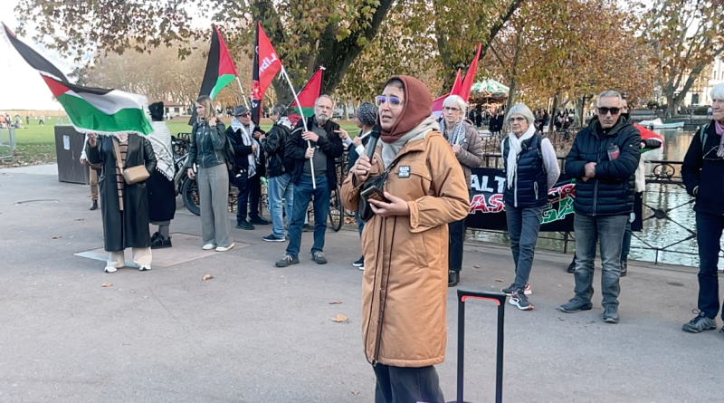 Les manifestants en solidarité avec le peuple palestinien se félicitent de la libération d'Omar Alsoumi