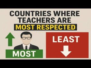 Les pays où les enseignants sont le plus et le moins valorisés