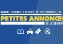 Les petites annonces de la semaine (novembre 2025, semaine 4)
