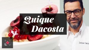 Les plats inspirants du chef Quique Dacosta