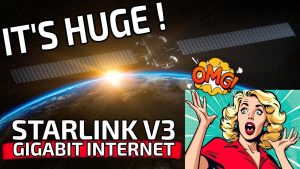 ⚡ Les satellites Starlink V3 : une révolution pour Internet !