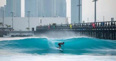 JO 2028 : les athlètes polynésiens en stage intensif sur la vague artificielle d’Abu Dhabi