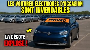 Les voitures électriques d'occasion peinent à se vendre