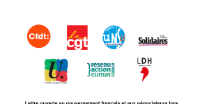 Lettre ouverte au gouvernement français et aux négociateurs de la COP 30 à Belém