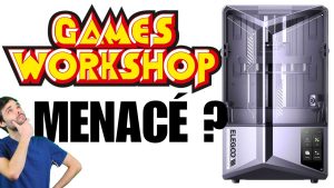 L'impression 3D personnelle : pas de menace pour Games Workshop !