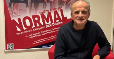 Lionel Abelanski pour la pièce "Normal "jouée jusqu'à dimanche au CADO - Théâtre d'Orléans - ICI