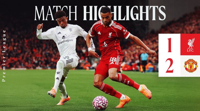 Liverpool s'incline 1-2 face à Manchester United à Anfield