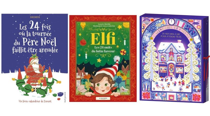 3 beaux livres pour attendre le Père Noël