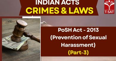 Lois Indiennes : Loi sur le Harcèlement Sexuel - 2013 (Partie 3)