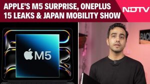 M5 d'Apple, fuites sur OnePlus 15 et révélations du Japan Mobility Show