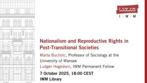 MARTA BUCHOLC : Nationalisme et droits reproductifs en société post-transition
