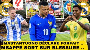 🚨 MBAPPÉ ET MASTANTUONO FORFAITS ! RODRYGO EN FORME 🔥