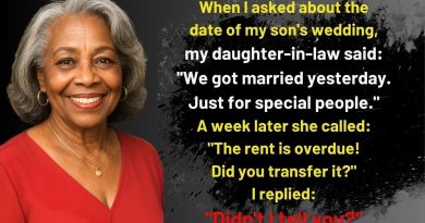 Ma belle-fille révèle : 'Nous nous sommes mariés hier !'