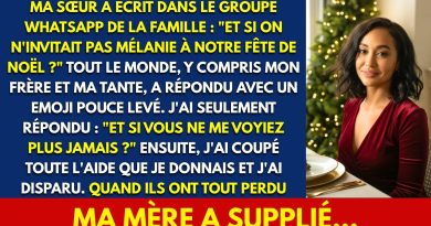 Ma sœur propose d'exclure Mélanie de notre fête familiale