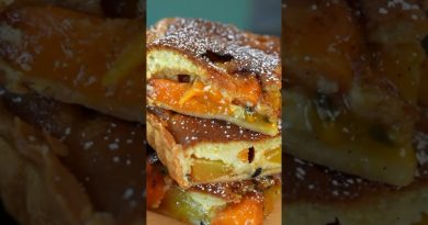 Ma tarte estivale aux abricots, pêches et passion