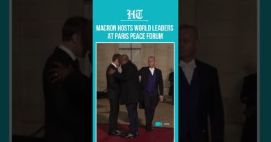 Macron accueille des leaders mondiaux au Forum de la Paix