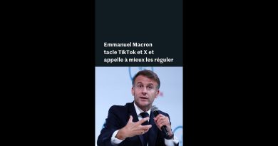 Macron critique TikTok et X, plaide pour une meilleure régulation