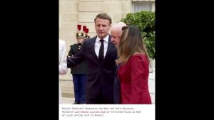 Macron reçoit Lula da Silva au Palais de l'Élysée