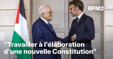 Macron reçoit Mahmoud Abbas à l'Élysée pour un comité conjoint