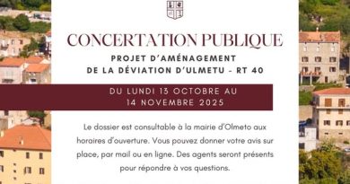 Mairie d'Olmeto : Informations et services de la commune d'Ulmetu